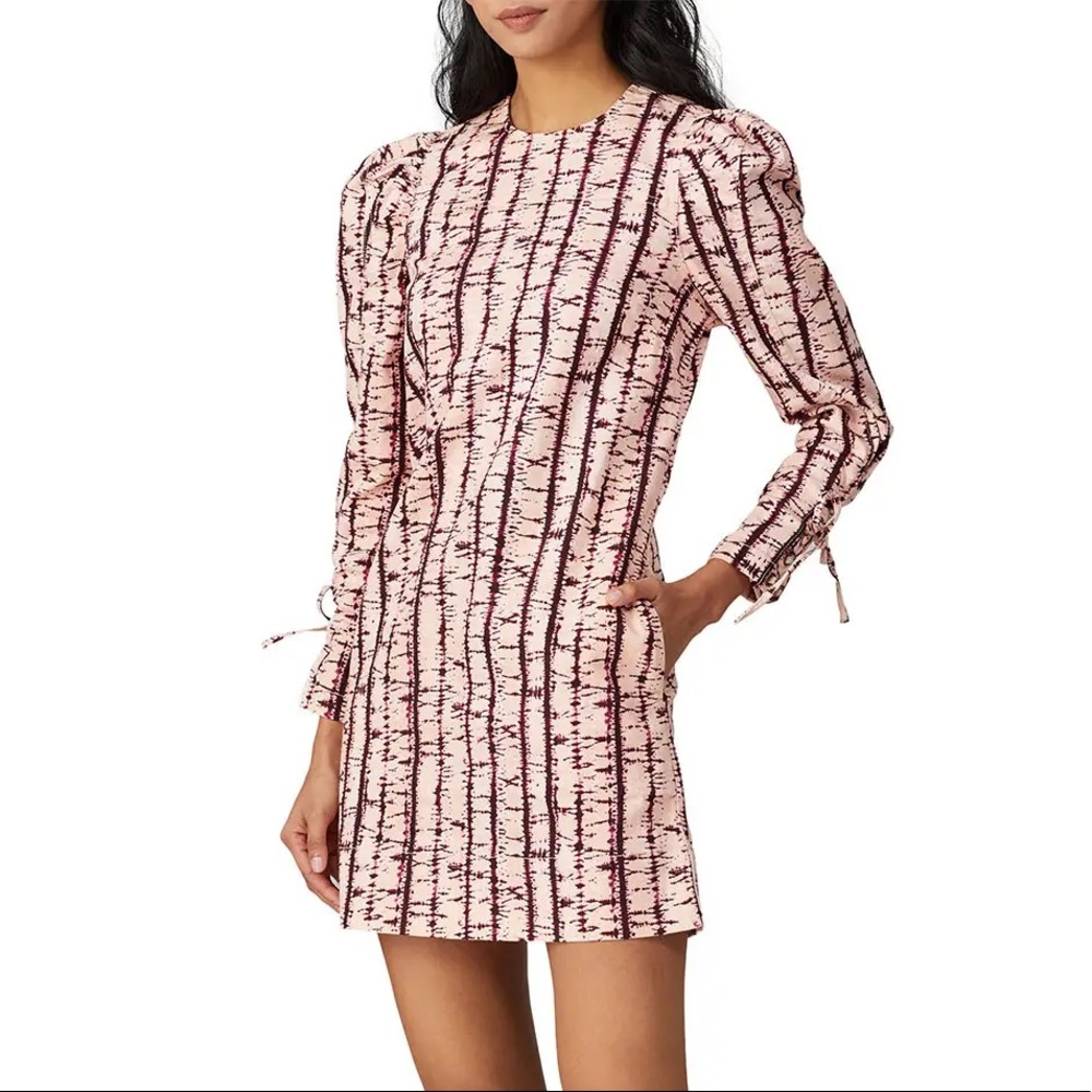 Ulla Johnson denim tie dye dress